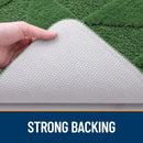 Axyaa Non-slip Bath Rug: Quick Drying, Washable, Absorbent Kitchen Mat