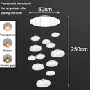 Axyaa Modern Pendant Lights - Ceiling Chandeliers for Indoor Dining & Living Rooms