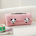 Axyaa Cloud Velvet Cartoon Pattern Blanket with Warm Belt Handle