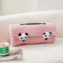 Axyaa Cloud Velvet Cartoon Pattern Blanket with Warm Belt Handle
