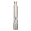 Axyaa Stainless Steel Thumb Press Salt Pepper Grinder for Barbecue Kitchen