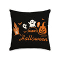 Halloween Ghost Pillowcase by Axyaa - Sofa Decor Throw Pillow Cover