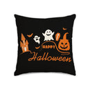 Halloween Ghost Pillowcase by Axyaa - Sofa Decor Throw Pillow Cover