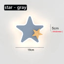 Axyaa Rocket Moon Star LED Wall Lamp for Kids Room - Modern Creative Design