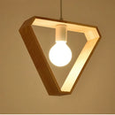 Axyaa Modern Nordic Style Wood LED Pendant Lighting