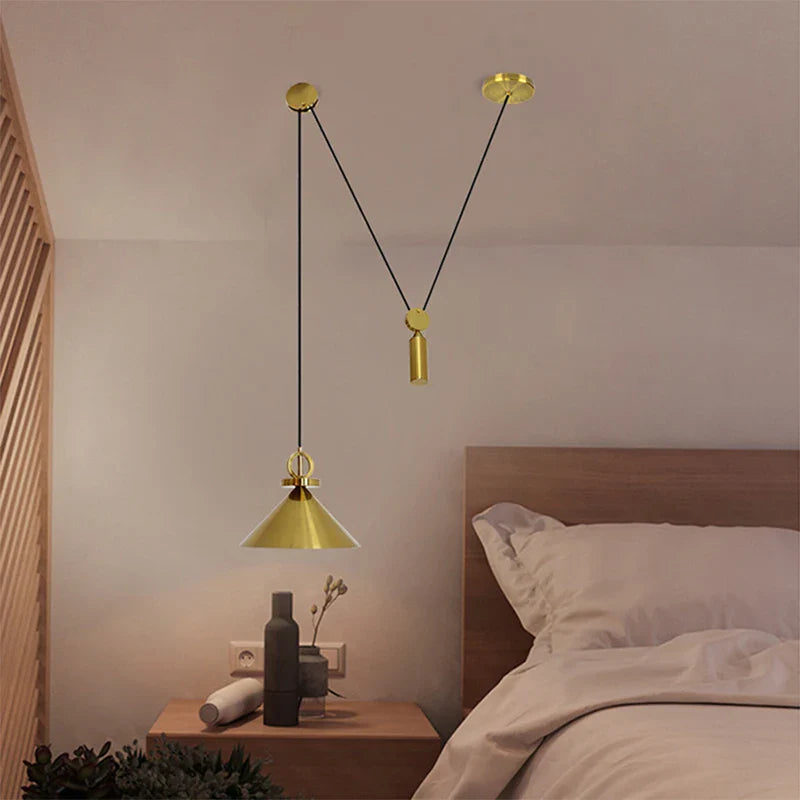 Axyaa Adjustable Hanging Pendant Lights for Indoor Decoration