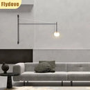Axyaa Nordic Line Geometric Wall Lamp for Home Decoration Lighting