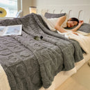 Axyaa Winter Sherpa Blanket - Cozy Warmth for Couch, Sofa, Bed