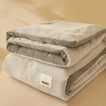 Axyaa Plaid Milk Velvet Winter Blanket | Single & Double, Thick, Feather Core | Spring & Autumn Blanket