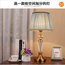 Axyaa Crystal Floor Lamp with Fabric Shade - LED Room Decoration