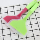 Axyaa Silicone Frying Spatula for Pancakes, Eggs - High Temp Resistant, Non Stick