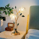 Axyaa French Pastoral LED Flower Table Lamp for Home Decor