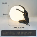 Axyaa Pedestrian Ball Table Lamp for Living Room and Bedroom Decor