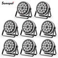Axyaa RGBW 18LEDs Par Light with Dynamic Light Strip for Stage Lighting