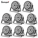 Axyaa RGBW 18LEDs Par Light with Dynamic Light Strip for Stage Lighting