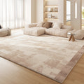 Axyaa Plush Thick Modern Area Rug for Living Room Bedroom Study Floor