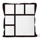Axyaa Plaid Cat Paw Pillowcase Set