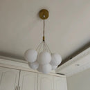 Axyaa Moon Bubble Ball Pendant Light for Children's Room & Living Room