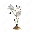 Axyaa Lily of the Valley Flower Lamp - Tricolored E14 Bulb, Pastoral Style Lighting
