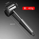 Axyaa Stainless Steel Meat Hammer for Kitchen and Commercial Use