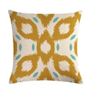 Axyaa Geometric Printed Linen Cushion Cover for Home Decoration 45x45cm