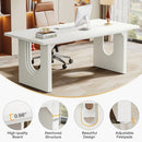 Axyaa Executive Desk: 70.9" Office Computer Conference Table, Workstation Business Furniture