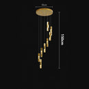 Axyaa Nordic Crystal LED Pendant Light Fixture for Home Decoration