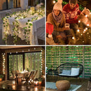 Axyaa Luminous Ivy Leaf Vines - Artificial Greenery Jungle Wall Decoration