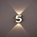 Axyaa Numeric Model Outdoor Wall Light - Modern Waterproof Night Lamp for Home, Garden & Courtyard