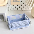 Axyaa Ins Folding Storage Rack Box | Portable Organizer for Desktop, Food, Toys & Stationery