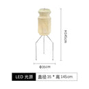 Axyaa Wabi-sabi Rice Paper Floor Lamp LED E27 Indoor Lighting for Home Decor