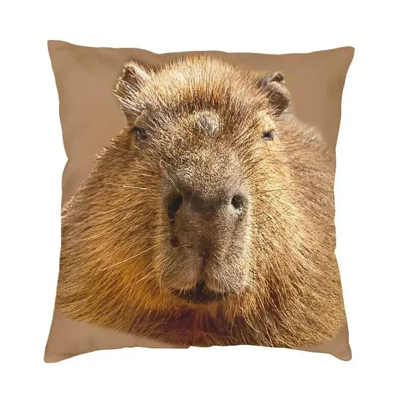 Capybara Nordic Cushion Cover by Axyaa - Home Decor Pillow Case
