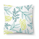 Axyaa Flower Print Nordic Pillowcase - 45x45CM Decorative Sofa Cushion Cover