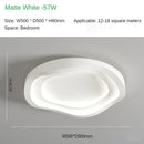 Axyaa Modern White LED Ceiling Lights - Nordic Minimalist Home Decor Lighting