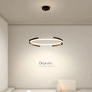Axyaa LED Round Chandelier for Home Decor in Living Room, Dining Room - Simple Design
