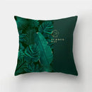 Axyaa Geometric Leaves Pillowcase 45x45cm Home Sofa Decoration