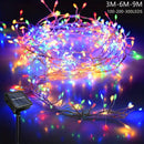 Axyaa Firecracker Solar LED String Lights: Outdoor Waterproof Decoration