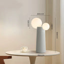 Axyaa Cactus Glass Ball LED Table Lamp for Bedroom Living Room