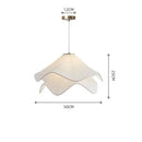 Nordic Flowers Cloth Chandelier LED Pendant Lights by Axyaa