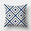 Axyaa Blue Decorative Pillowcase for Home and Office Use