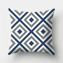 Axyaa Blue Decorative Pillowcase for Home and Office Use
