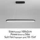 Axyaa Minimalism Line LED Pendant Light for Living Room, Dining Room, Bedroom