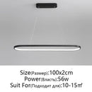 Axyaa Minimalist Line LED Pendant Light for Home Decor Lighting