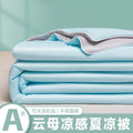 Axyaa Cool Summer Quilt - Single/Double Ice Silk Thin Quilt
