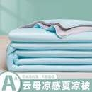Axyaa Cool Summer Quilt - Single/Double Ice Silk Thin Quilt