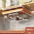 Axyaa Under Cabinet Basket Storage Shelf: Kitchen & Office Organizer