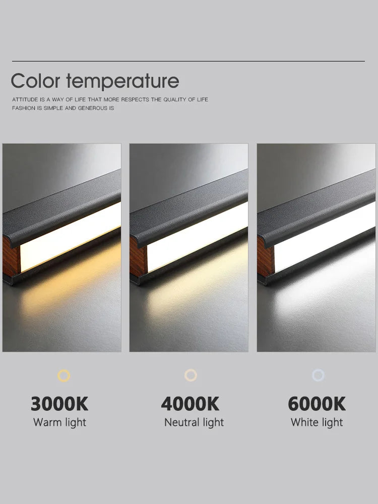 Axyaa Aluminum Modern Chandelier Strip for Dining Room, Bar & Kitchen Tables
