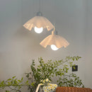 Axyaa White Flower Pendant Light for Kitchen & Hallway, E27 Base Fixture