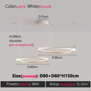 Axyaa Modern Ring Chandelier for Living Room, Bedroom, Study, Restaurant