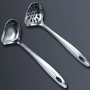 Axya Stainless Steel Duckbill Soup Spoon Strainer Colander Oil Bottling Water Infusion